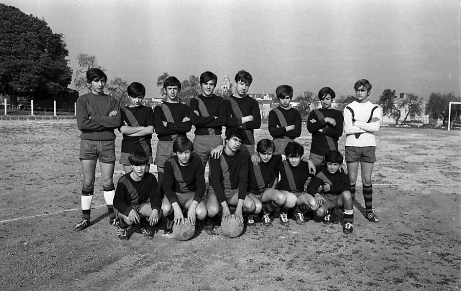 Fútbol. CD Algaida Campeón infantiles 1971-1972.