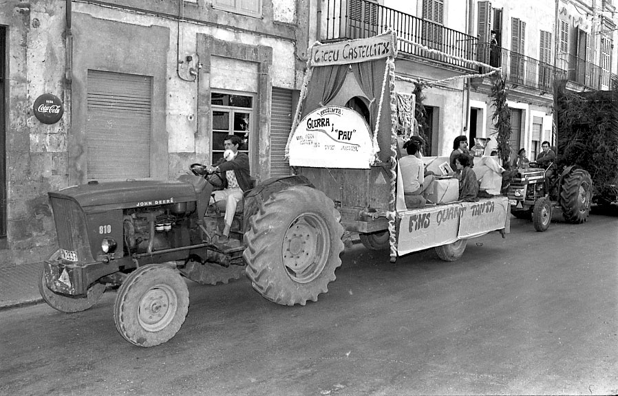 Fiesta de la Pau. Año 1972 (probablemente).